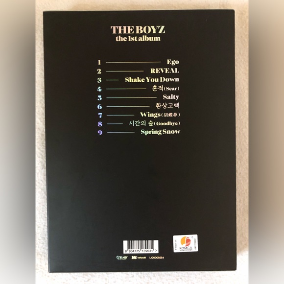 The Boyz - Reveal - The First Album - K-pop CD and book - Picture 4 of 5